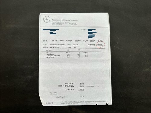 2002 Mercedes-Benz R230 SL500 zum Verkauf (Bild 188 von 203)