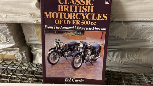 Picture of 50 Packs of the Book - 'Classic British Motorcycles Over 500 - For Sale by Auction