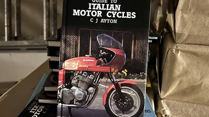 40 Packs of the Book 'Guide to Italian Motor Cycles' by C.J