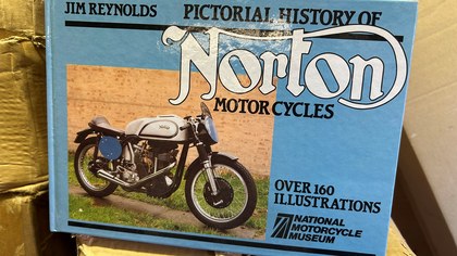 50 Boxes of Books 'Pictorial History of Norton Motorcycles'
