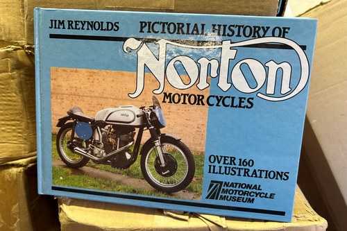 50 Boxes of Books 'Pictorial History of Norton Motorcycles' In vendita all'asta