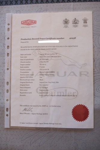 1958 Jaguar XK150 OTS 3.4S In vendita (immagine 141 di 151)