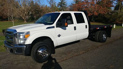 2015 Ford F-350 Super Duty XL  10 Foot Flat(~)Bed Truck $39. For Sale