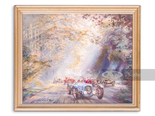 "Through The Light" Oil Painting by Alfredo de la Mara, 1994 For Sale by Auction