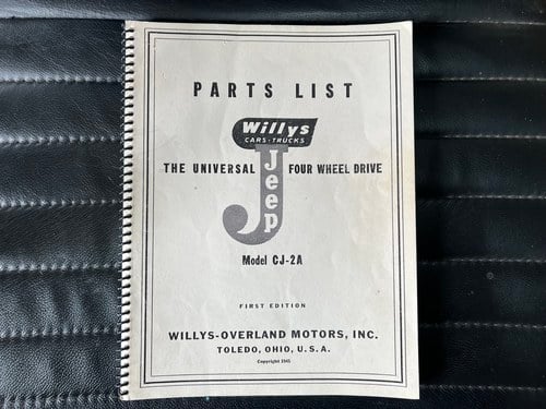 1948 Willys Jeep CJ-2A à vendre (picture 81 of 93)