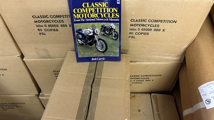 50 Boxes of the Book 'Classic Competition Motorcycles'