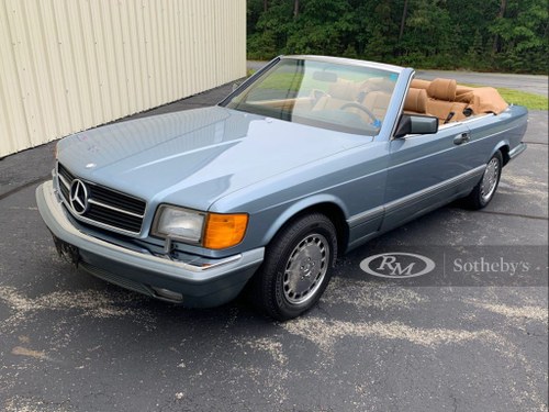 1986 Mercedes-Benz 560 SEC Convertible by Straman For Sale by Auction