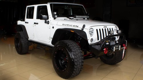 2015 Jeep RUBICON UNLIMITED CUSTOM AWD 4x4 SUV $42.9k For Sale