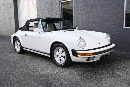 1988 Carrera Cabriolet Convertible G50 only 56k miles $58.9k For Sale