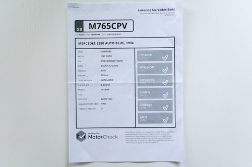 1994 Mercedes-Benz W124 E280 zum Verkauf (Bild 128 von 133)