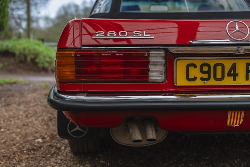 1985 Mercedes-Benz 280 SL (R107) Te koop (foto 105 van 177)