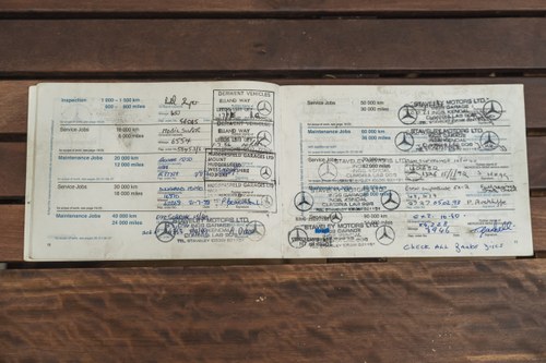 1985 Mercedes-Benz 280 SL (R107) Te koop (foto 165 van 177)