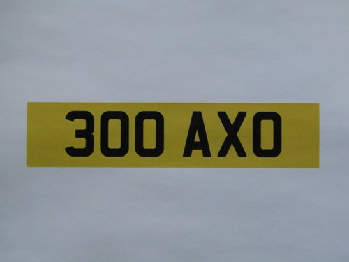 1900 Registration Number 300 AXO at ACA 27th and 28th February For Sale by Auction