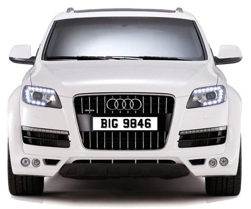 2020 BIG 9846 PERSONALISED PRIVATE CHERISHED DVLA NUMBER PLATE FO For Sale
