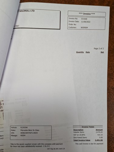 2006 Mercedes-Benz R230 SL55 AMG zum Verkauf (Bild 247 von 253)