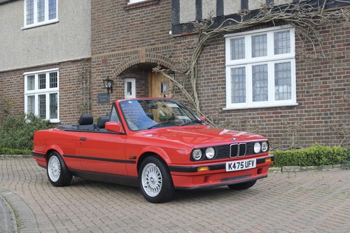 1993 BMW E30 318i LUX Convertible For Sale (picture 16 of 178)