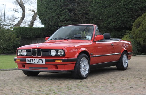 1993 BMW E30 318i LUX Convertible For Sale (picture 21 of 178)