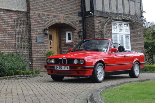 1993 BMW E30 318i LUX Convertible For Sale (picture 31 of 178)