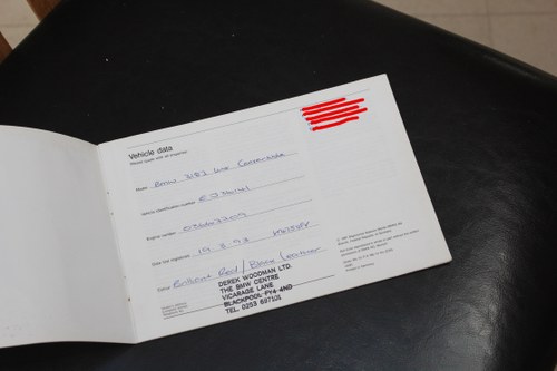 1993 BMW E30 318i LUX Convertible For Sale (picture 172 of 178)