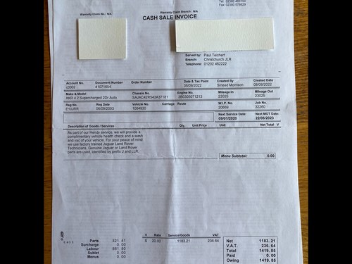 2003 Jaguar X100 XKR 4.2 Convertible For Sale (picture 124 of 130)
