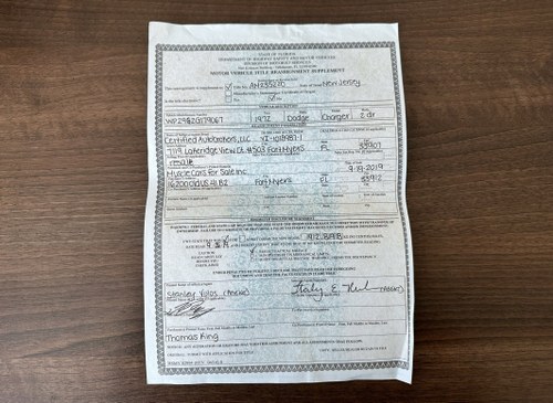 1972 Dodge Charger Series 3 318CI SE Brougham zum Verkauf (Bild 129 von 132)