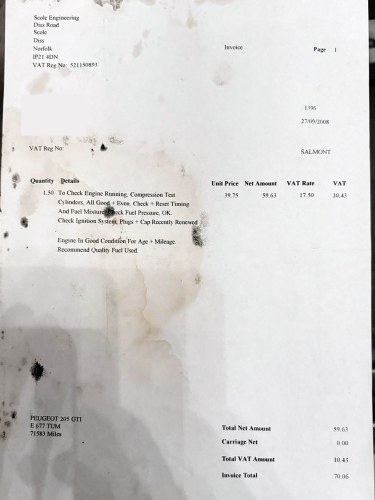 1988 Peugeot 205 GTI 1.9 In vendita (immagine 182 di 190)