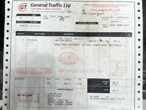 1988 Peugeot 205 GTI 1.9 In vendita (immagine 178 di 190)