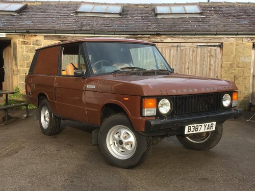 1983 Range Rover Commercial SOLD