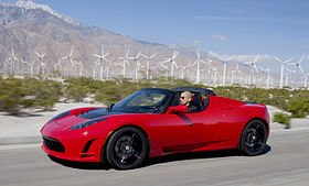 2010 Tesla Roadster Convertible a Blue Driver coming soon In vendita