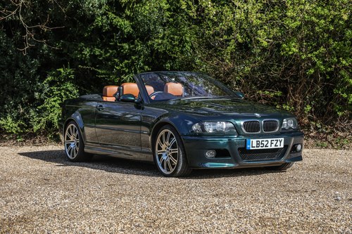 2003 BMW M3 Convertible E46 Te koop (foto 1 van 77)