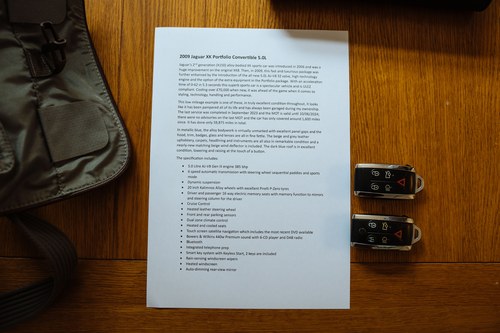 2009 Jaguar X150 XK 5litre V8 Convertible Portfolio zum Verkauf (Bild 146 von 146)