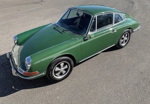 1968 Porsche 912 Coupe low 33k miles Green(~)Black $obo For Sale
