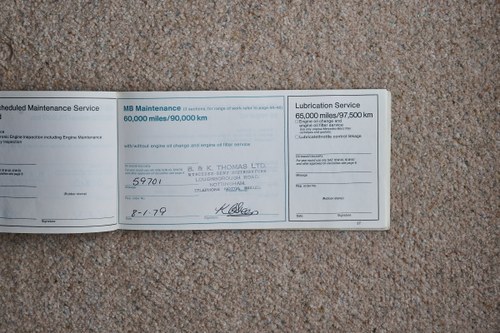 1972 Mercedes-Benz 350 SL R107 In vendita (immagine 187 di 189)