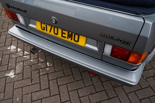1990 Volkswagen Golf GTI Cabriolet For Sale (picture 165 of 249)