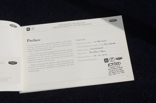 2000 Rolls-Royce Silver Seraph V12 For Sale (picture 172 of 183)