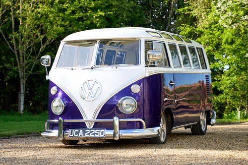 1966 Volkswagen T2 Samba 21 Window Deluxe In vendita (immagine 32 di 236)