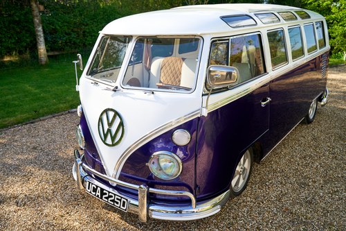 1966 Volkswagen T2 Samba 21 Window Deluxe In vendita (immagine 34 di 236)