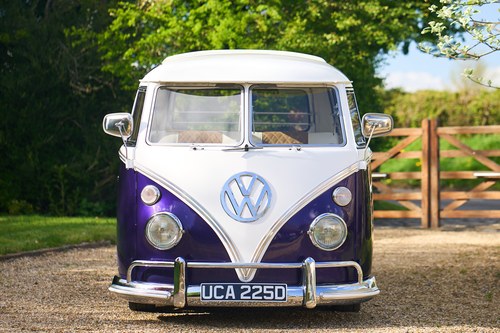 1966 Volkswagen T2 Samba 21 Window Deluxe In vendita (immagine 35 di 236)