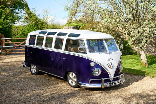 1966 Volkswagen T2 Samba 21 Window Deluxe In vendita (immagine 43 di 236)