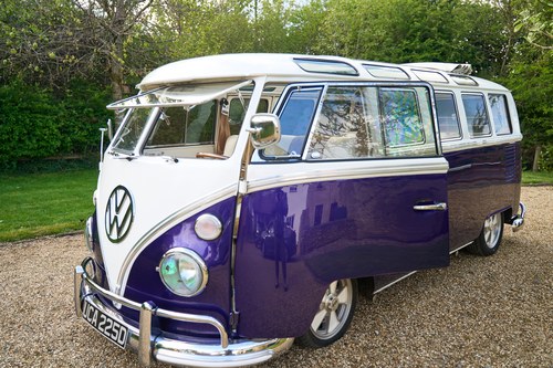 1966 Volkswagen T2 Samba 21 Window Deluxe In vendita (immagine 168 di 236)