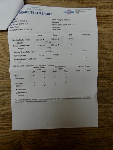 2005 Porsche 987 Boxster 3.2S In vendita (immagine 67 di 76)