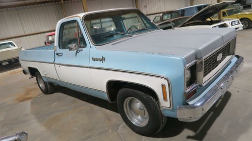 1974 Chevrolet C-10 SUPER Pick Up Truck Long Bed New 350 In vendita