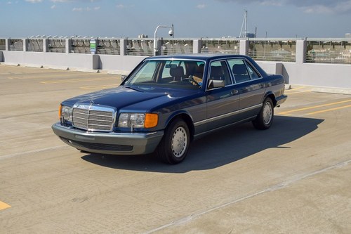 1986 Mercedes-Benz 420SEL Saloon only 19k miles $34.5k For Sale