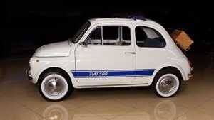 1967 Fiat 500 Cabrio Convertible Restored Ivory(~)Navy $28.9 For Sale