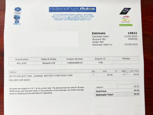 1983 Renault 4 GT L zum Verkauf (Bild 193 von 197)