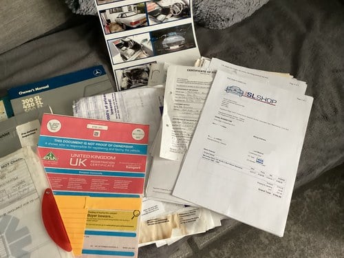 1987 Mercedes-Benz R107 300SL In vendita (immagine 143 di 146)