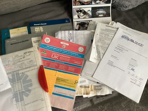 1987 Mercedes-Benz R107 300SL In vendita (immagine 144 di 146)