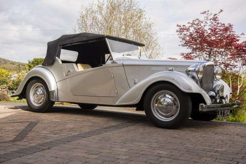 1948 Alvis TA14 with Vanden Plas Bodywork In vendita (immagine 32 di 142)