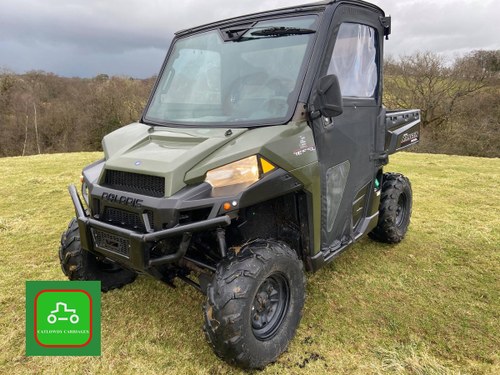 POLARIS RANGER 1000cc DIESEL 2015 4X4 FULL CAB ROAD REG 2015 SOLD