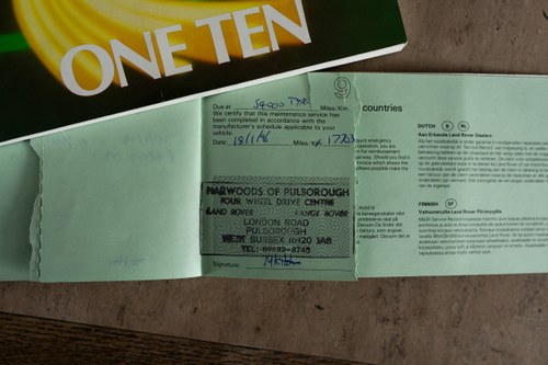 1987 Land Rover 90 Turbo Diesel For Sale (picture 118 of 134)